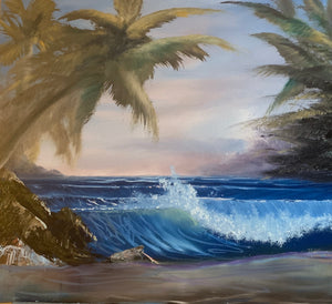 Tropical Perfection - 16x20 Oil on Canvas