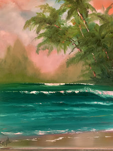Emerald Isle - 16x20 oil on canvas