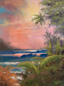 Jungle View -0il on canvas 16x20